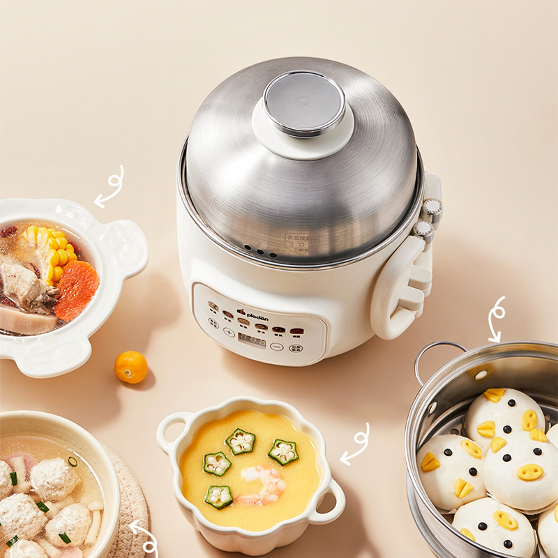 Baby Food Home - Baby Food Pot 1.6L Multi-Functional Steaming