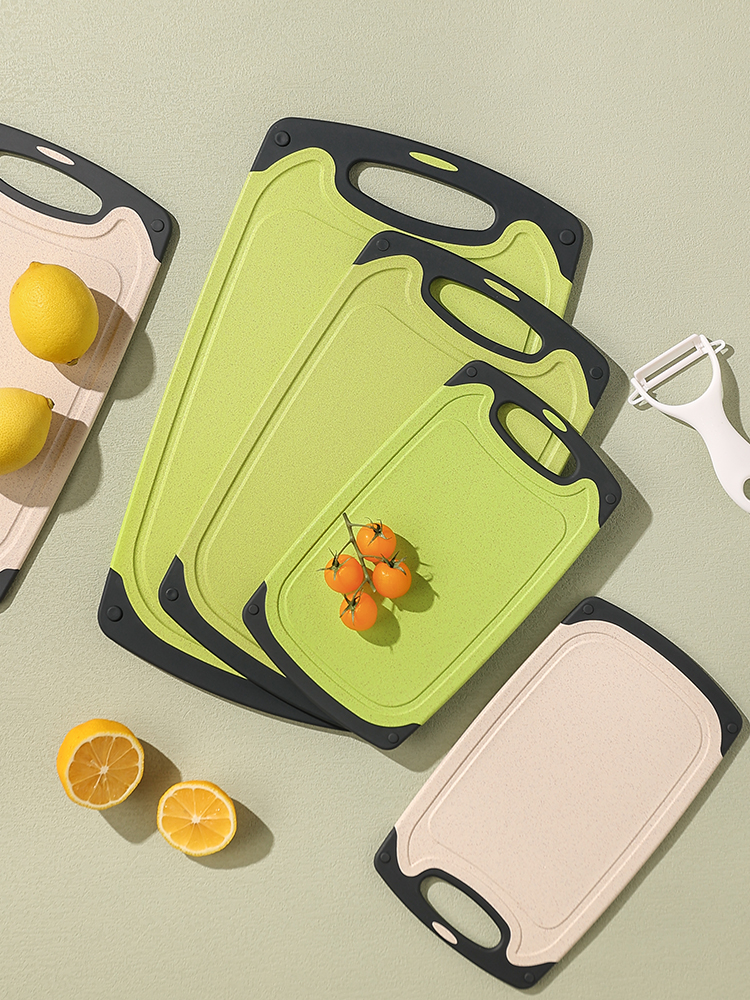 Baby Food Home - Double-Sided Wheat St Cutting Board Kitchen