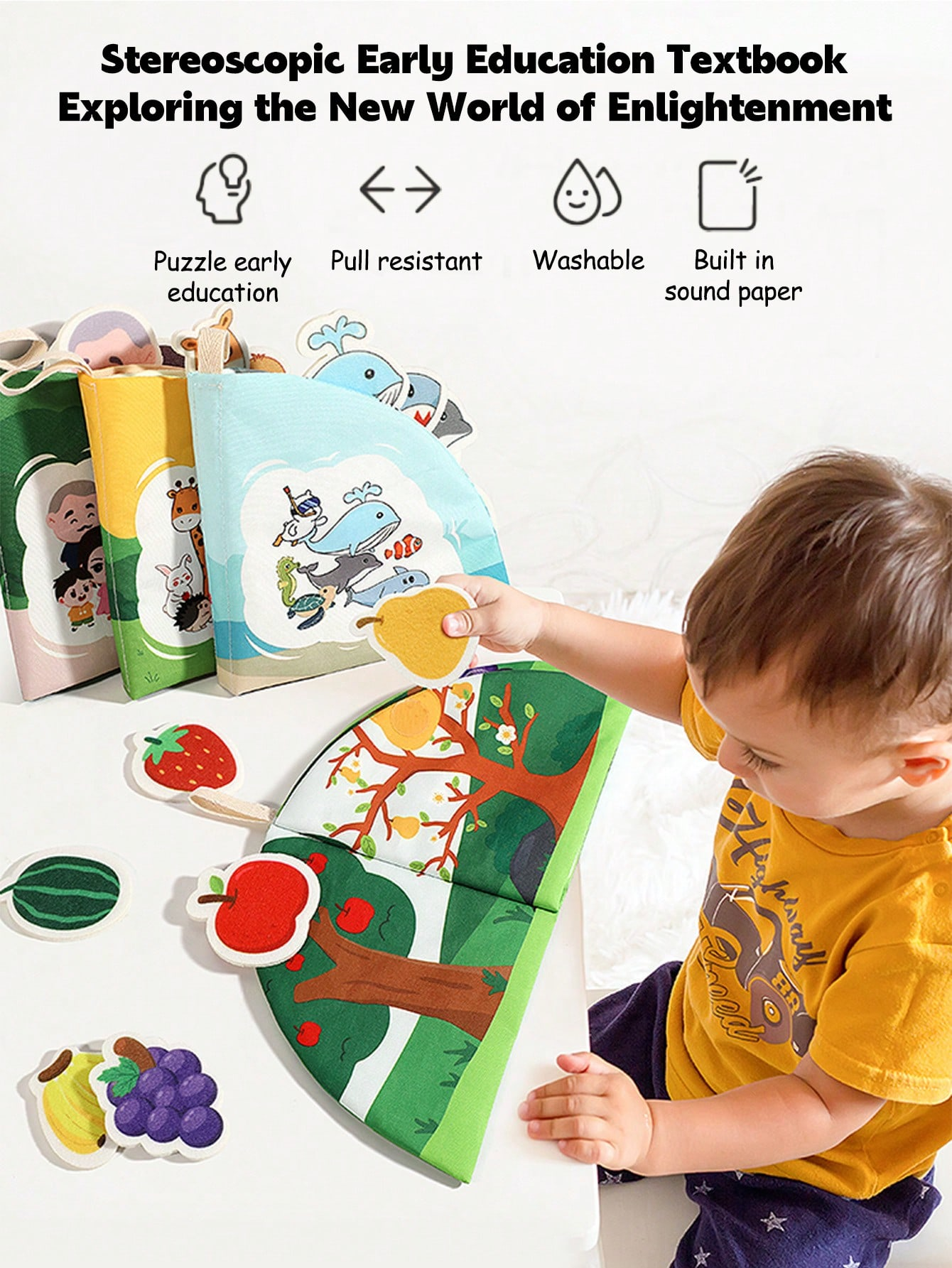 Baby Soft Books Toys 0-36M Bab - đánh giá và giá Baby Food Book