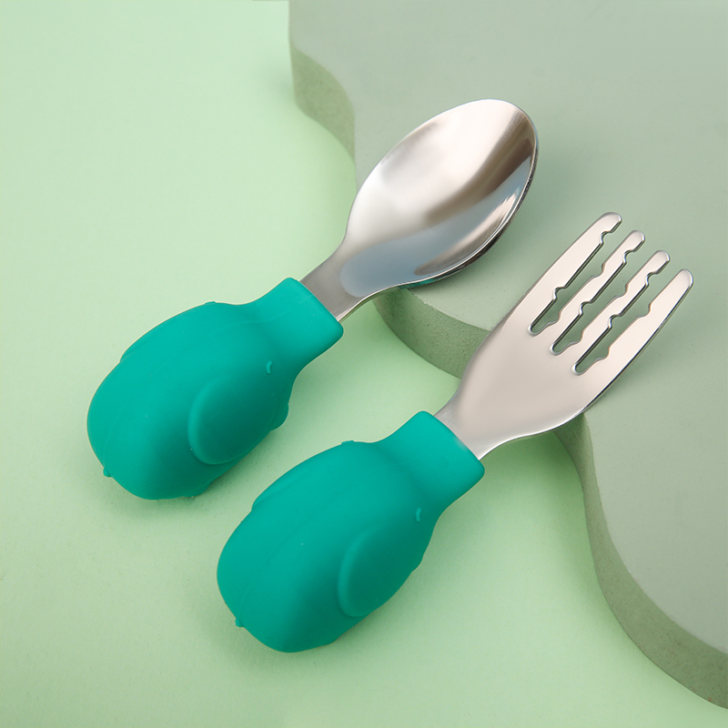 Elephat Baby Gadgets Tableware - đánh giá và giá Baby Food Utensils Set