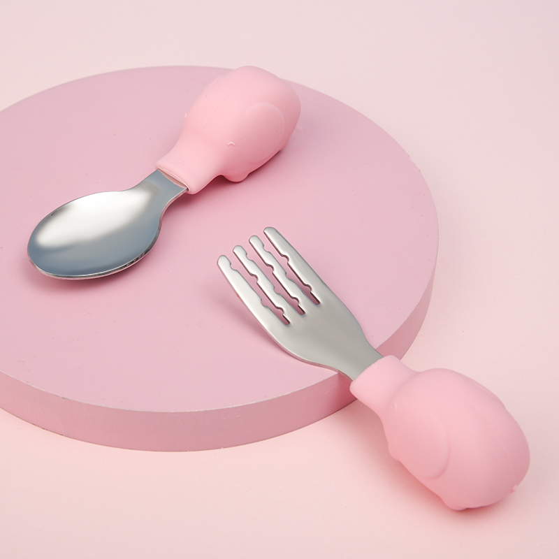 Elephat Baby Gadgets Tableware - đánh giá và giá Baby Food Utensils Set