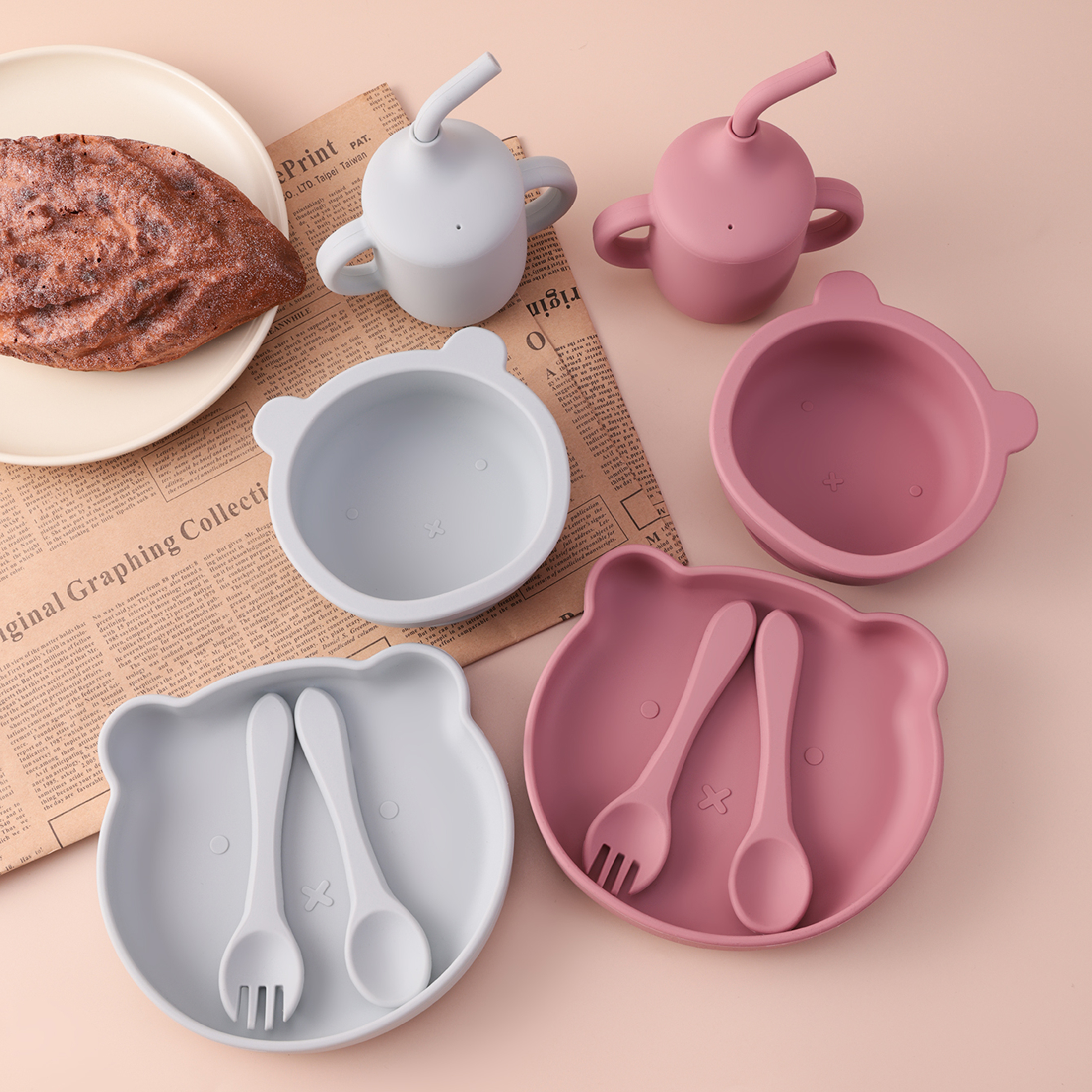 Color Kids 5PCS Silicone Feedi - đánh giá và giá Baby Food Universe