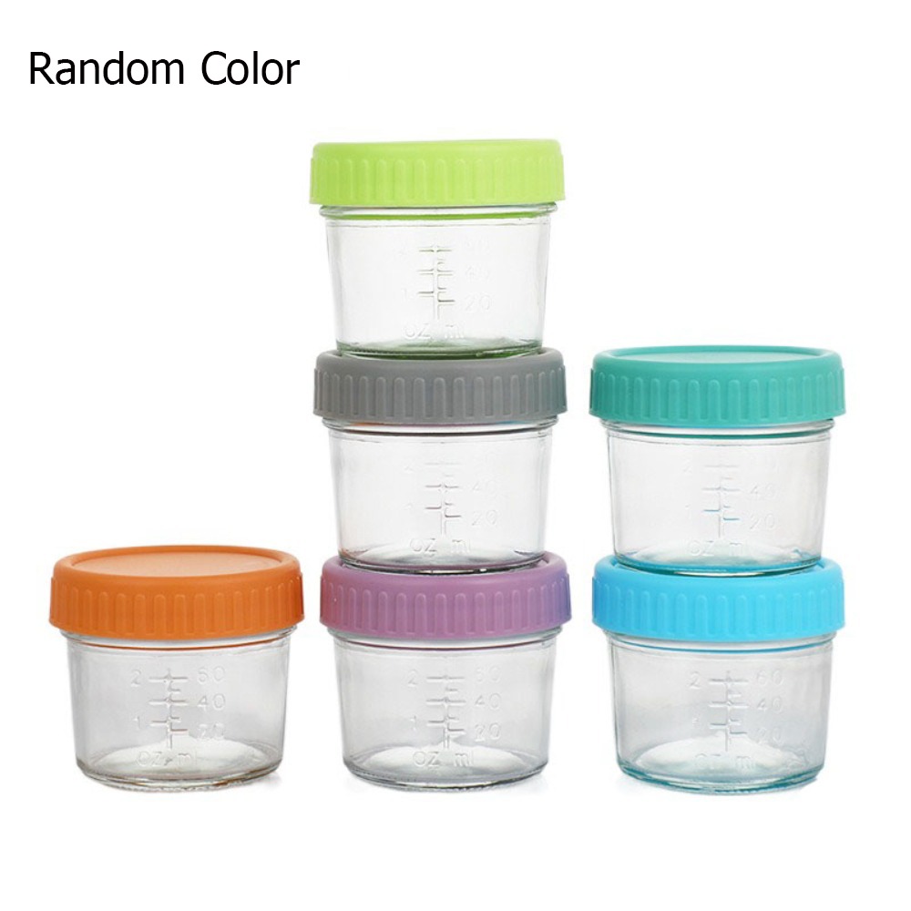 6pcs Mason Jar Glass Baby Food - đánh giá và giá Baby Food In Jar