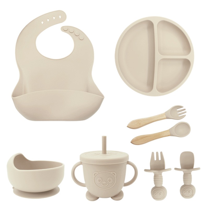 Baby Feeding Spoon Set 8 Pcs F - đánh giá và giá Baby Food Utensils Set