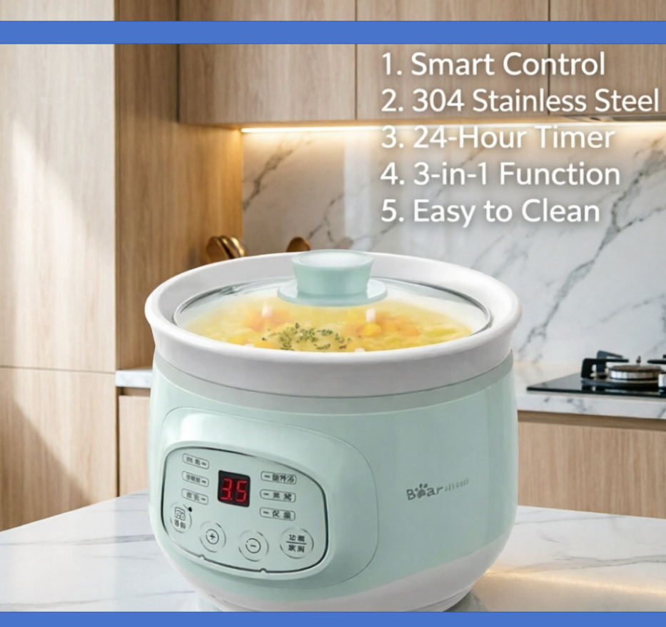 Bear Brand Mini Ceramic Stew P - đánh giá và giá Baby Food Brand
