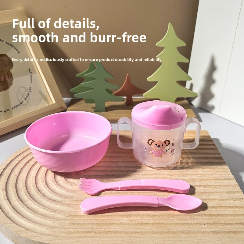 4-piece Set of Baby Food and F - đánh giá và giá Baby Food Utensils Set