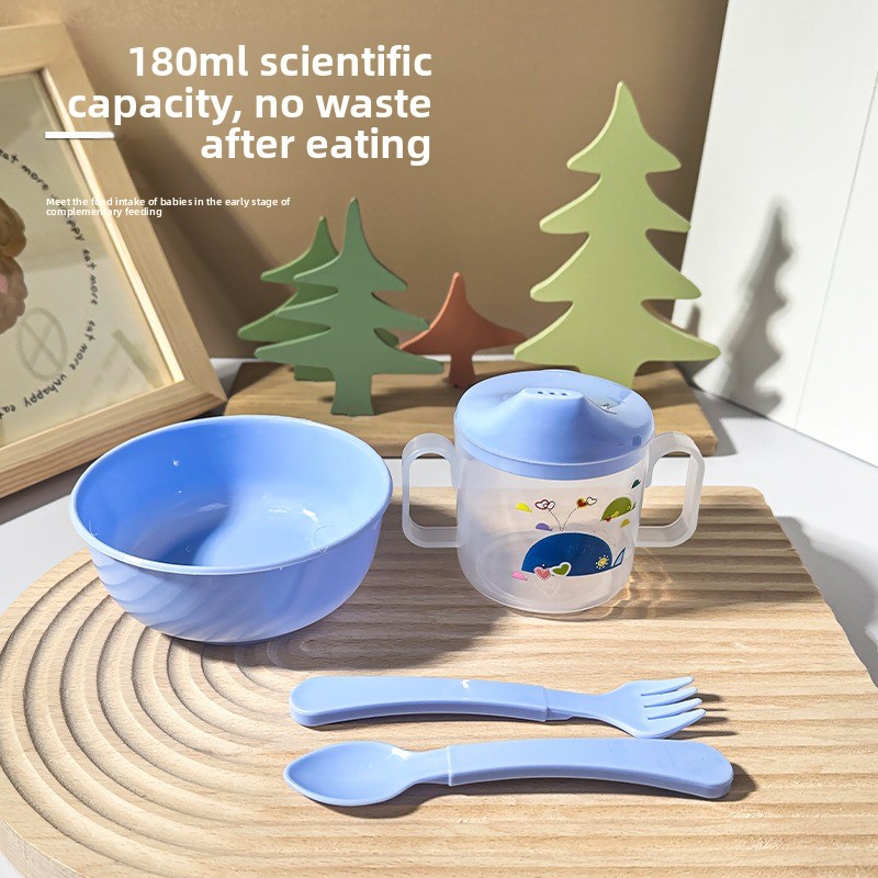 4-piece Set of Baby Food and F - đánh giá và giá Baby Food Utensils Set