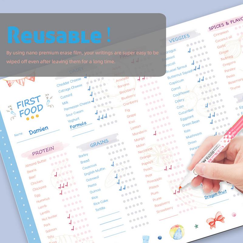 Baby First Foods Checklist Mag - đánh giá và giá Baby Food Checklist