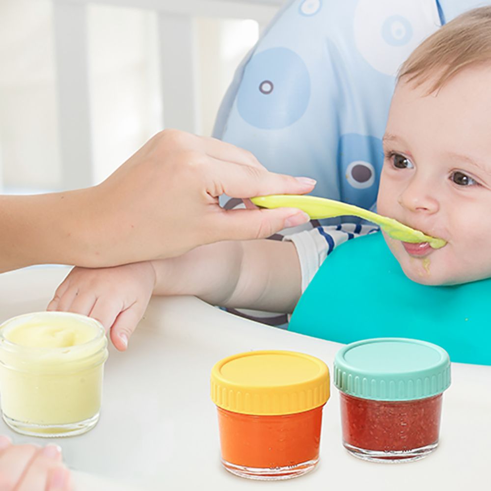 6pcs Glass Baby Food Jar Reusa - đánh giá và giá Baby Food In Jar