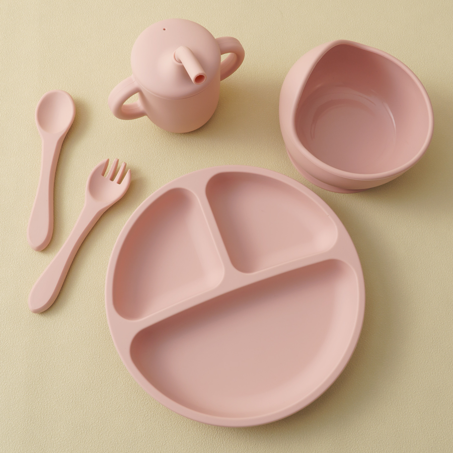 5PCS Baby Silicone Tableware S - đánh giá và giá Baby Food Universe