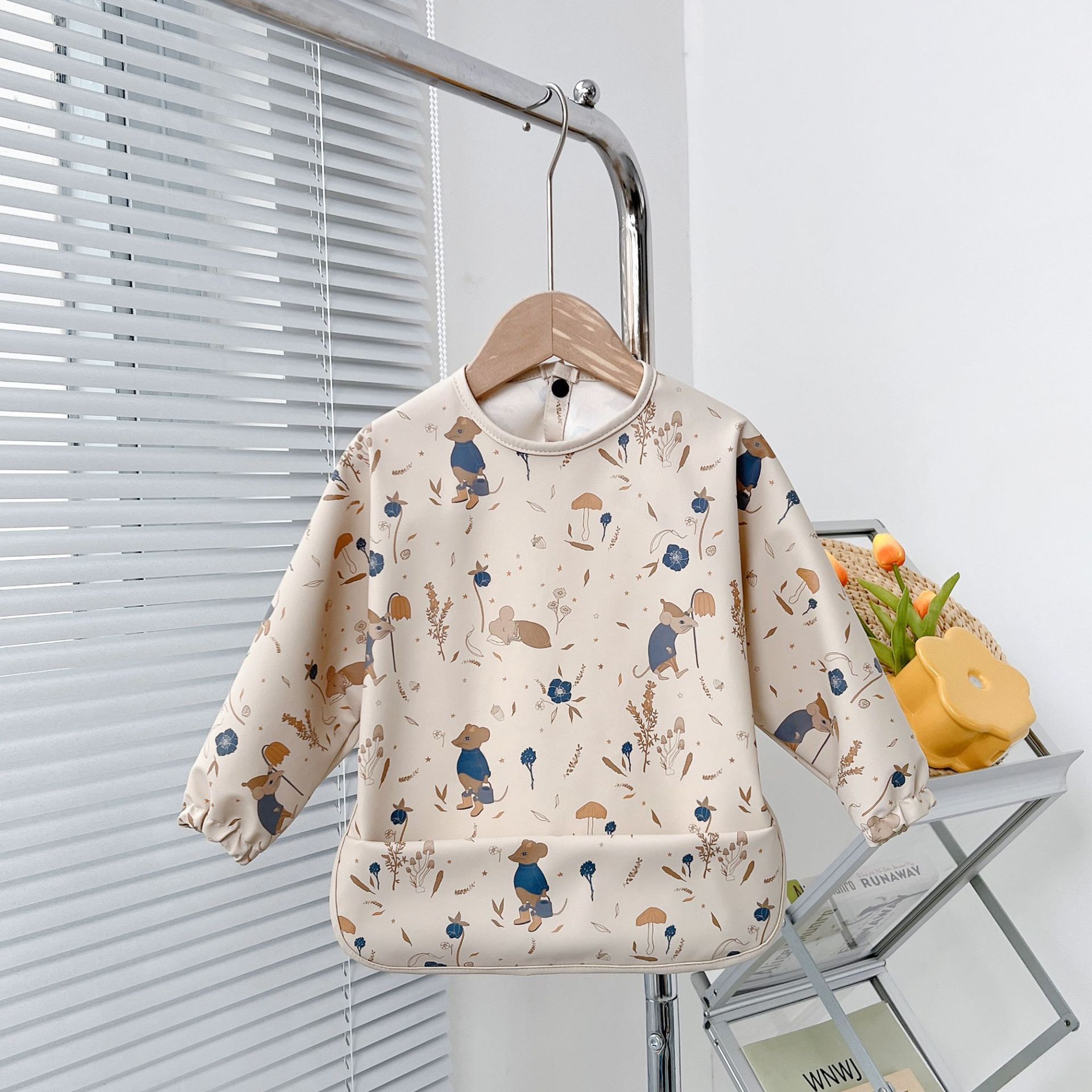 Baby Bibs PU Long Sleeved Pain - đánh giá và giá Baby Food Brand