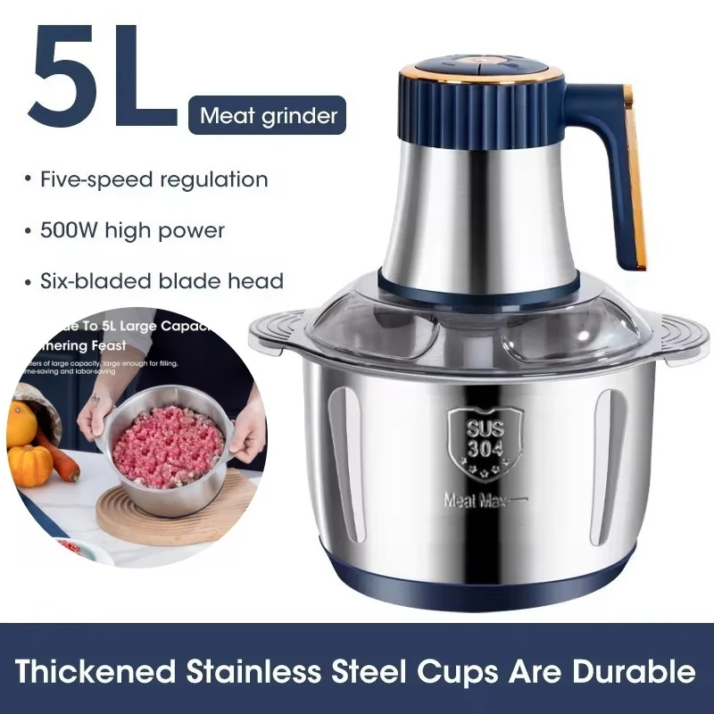 5L Electric Meat Grinders 304  - đánh giá và giá Baby Food With Meat
