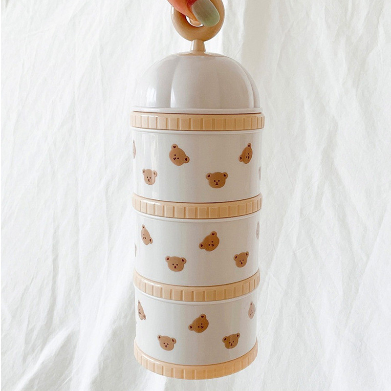 Cute Bear Milk Powder Box Baby - đánh giá và giá Baby Food In Jar