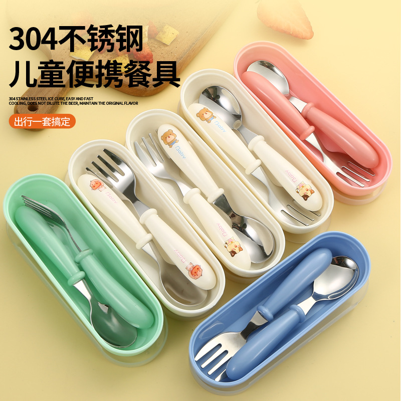 Baby Gadgets Tableware Set Chi - đánh giá và giá Baby Food Utensils Set