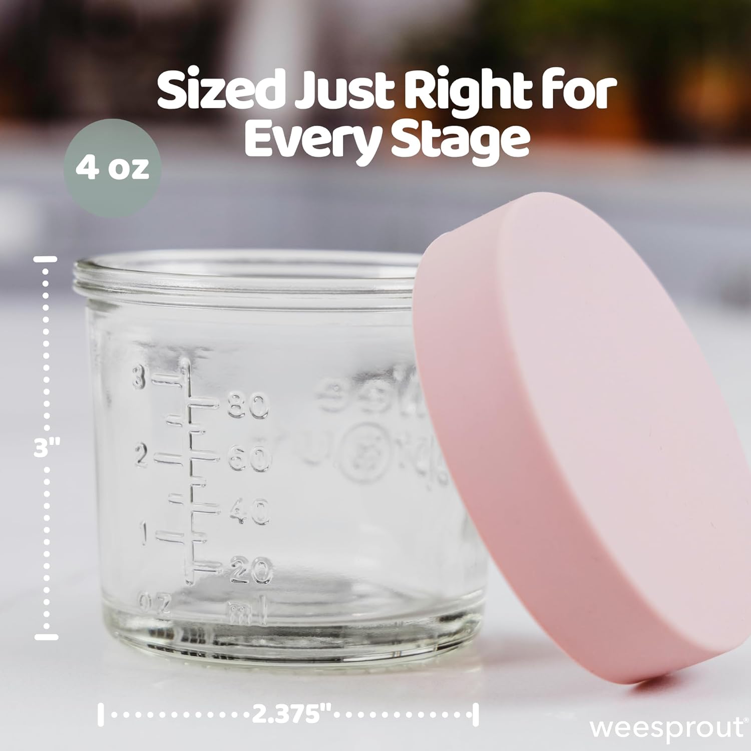 Glass Baby Food Storage Jars w - đánh giá và giá Baby Food In Jar