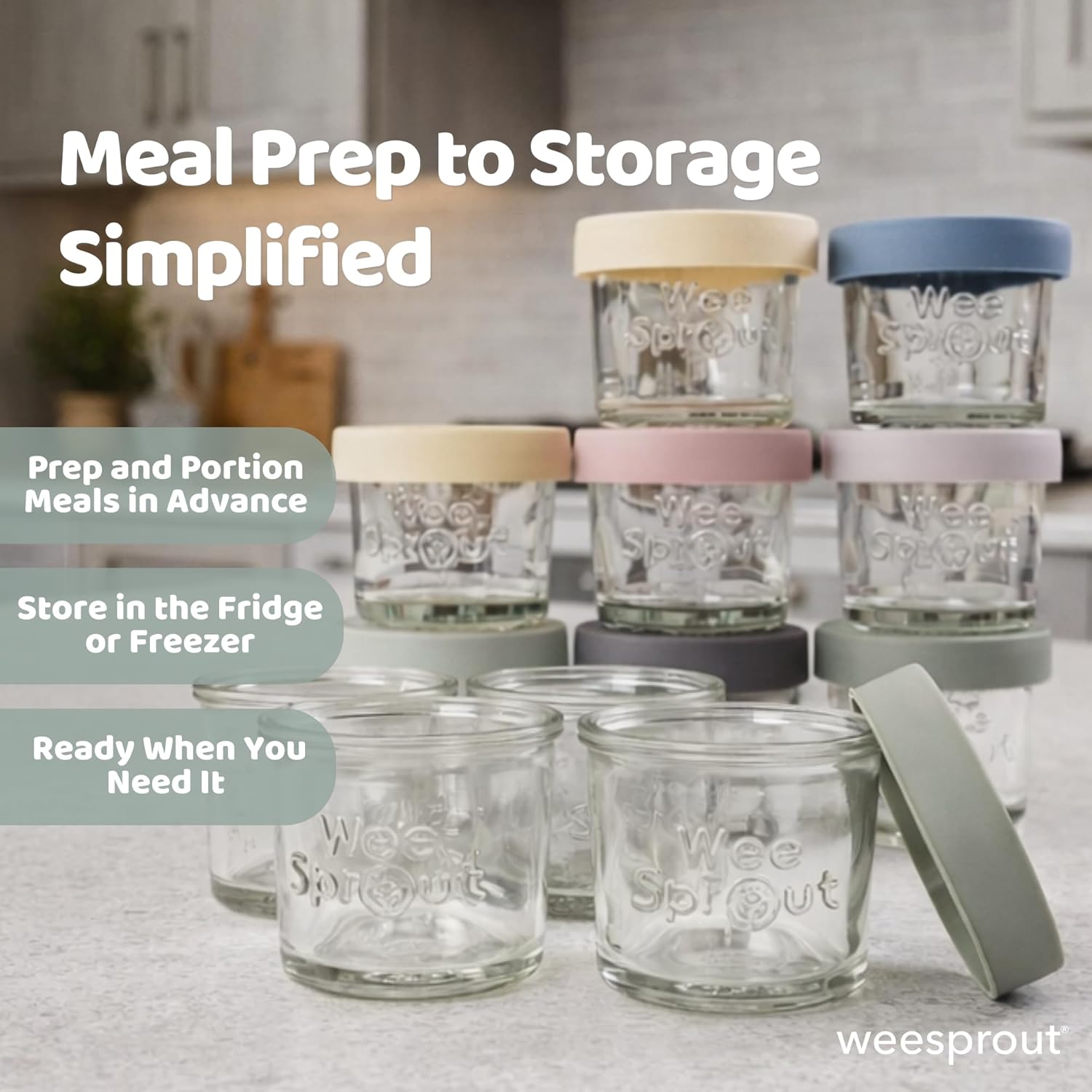 Glass Baby Food Storage Jars w - đánh giá và giá Baby Food In Jar