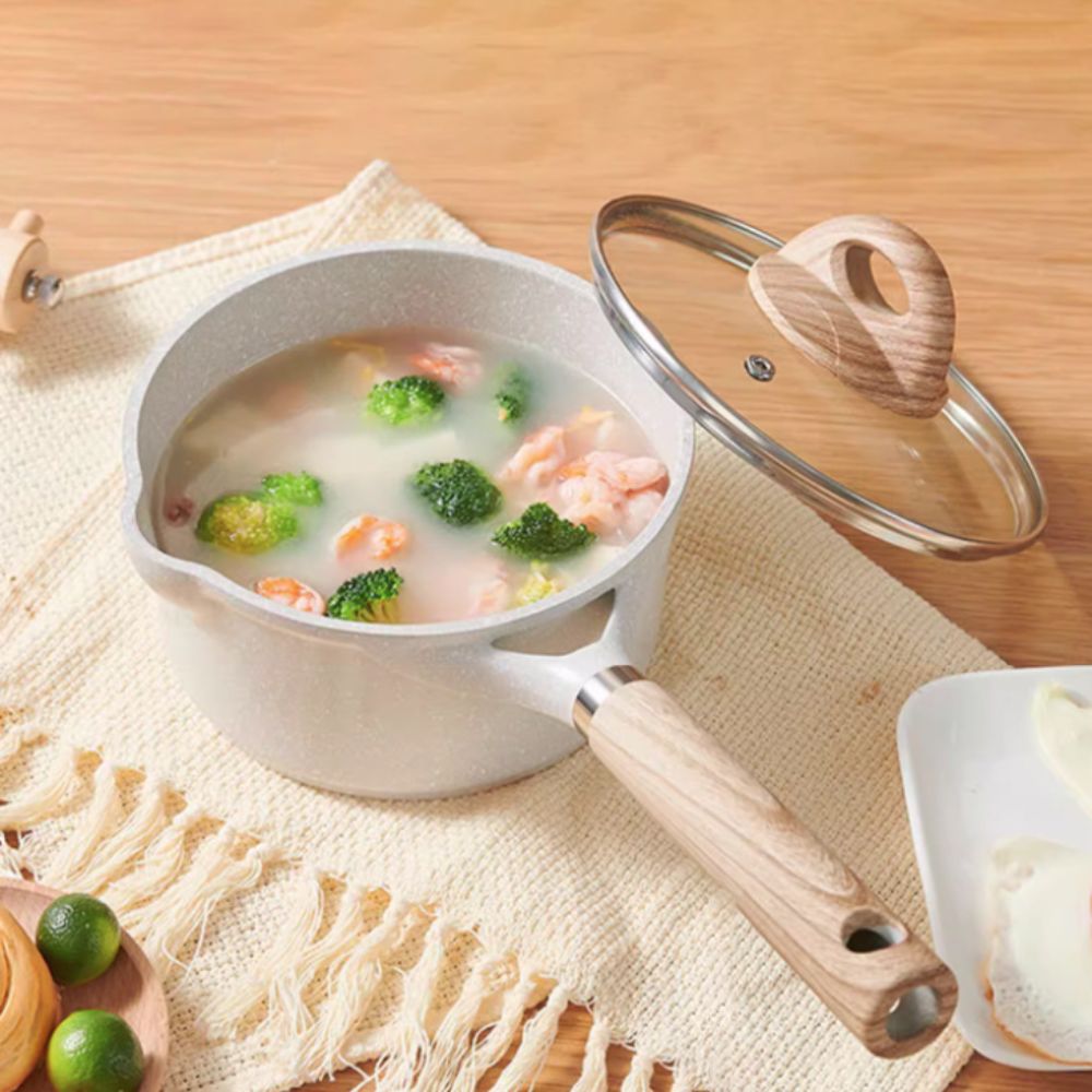 Cookware Non-stick Aluminum Al - đánh giá và giá Baby Food Universe