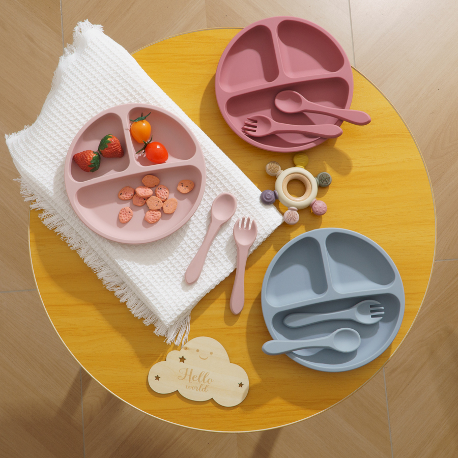 3PCS Children's Tableware Set  - đánh giá và giá Baby Food Universe