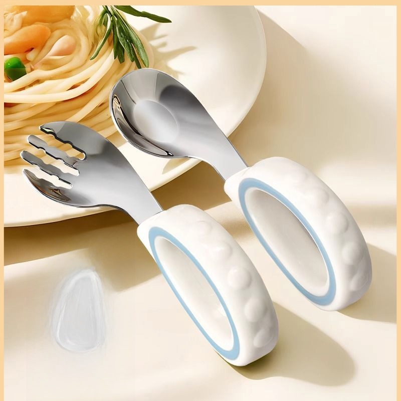 Stainless Steel Baby Fork And  - đánh giá và giá Baby Food Utensils Set