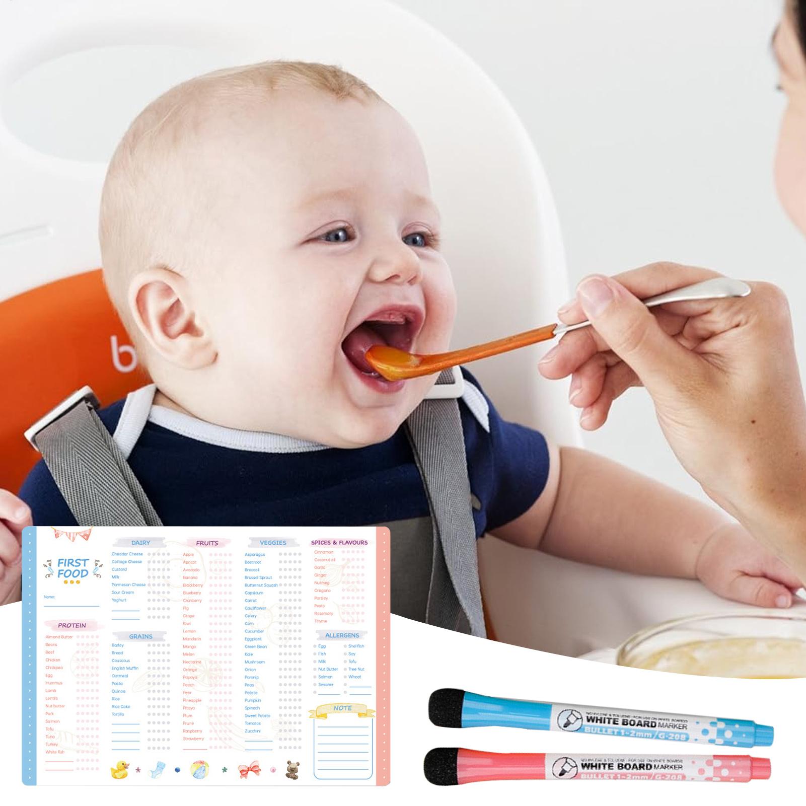 First Foods Tracker Checklist  - đánh giá và giá Baby Food Checklist