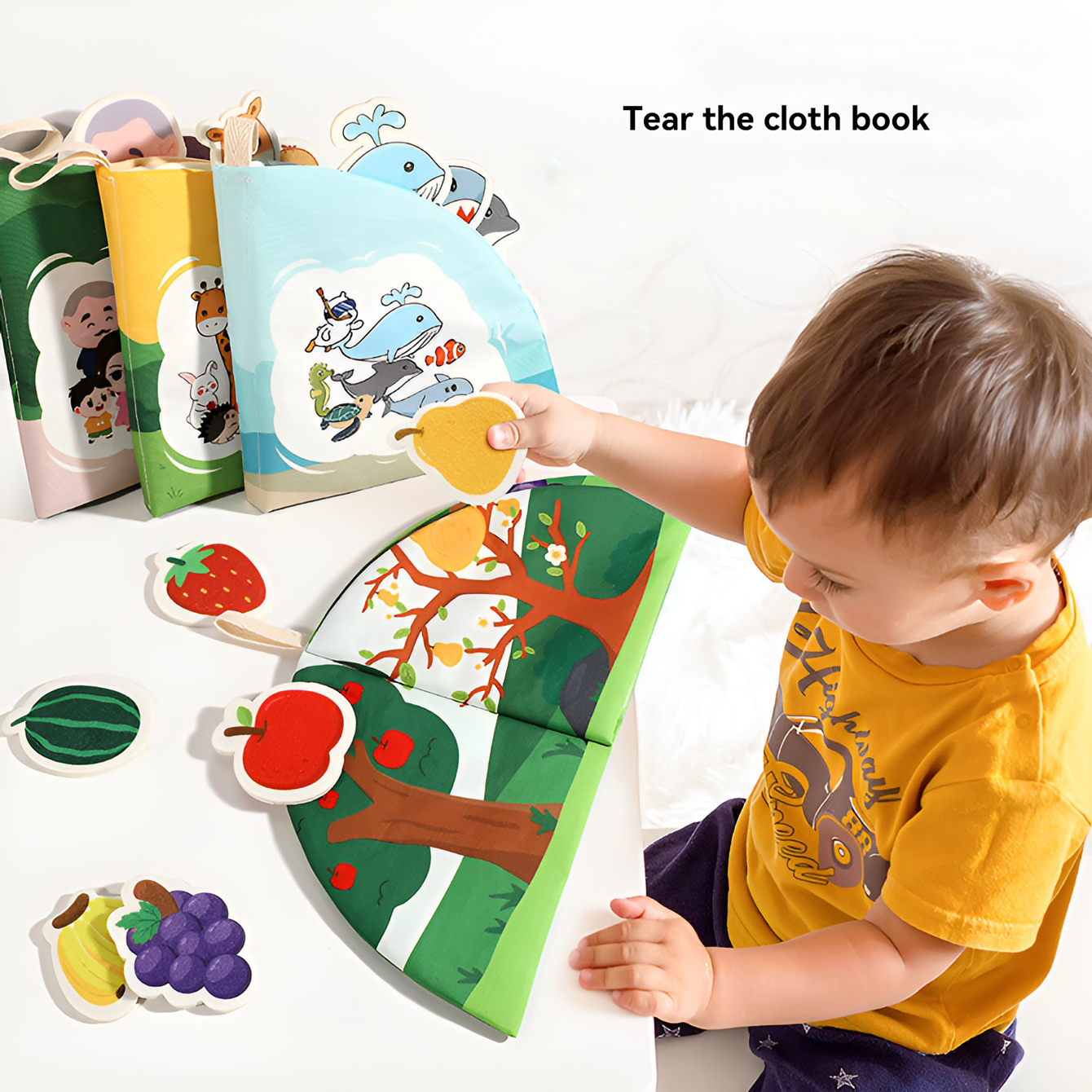 Children's tear book baby clot - đánh giá và giá Baby Food Book