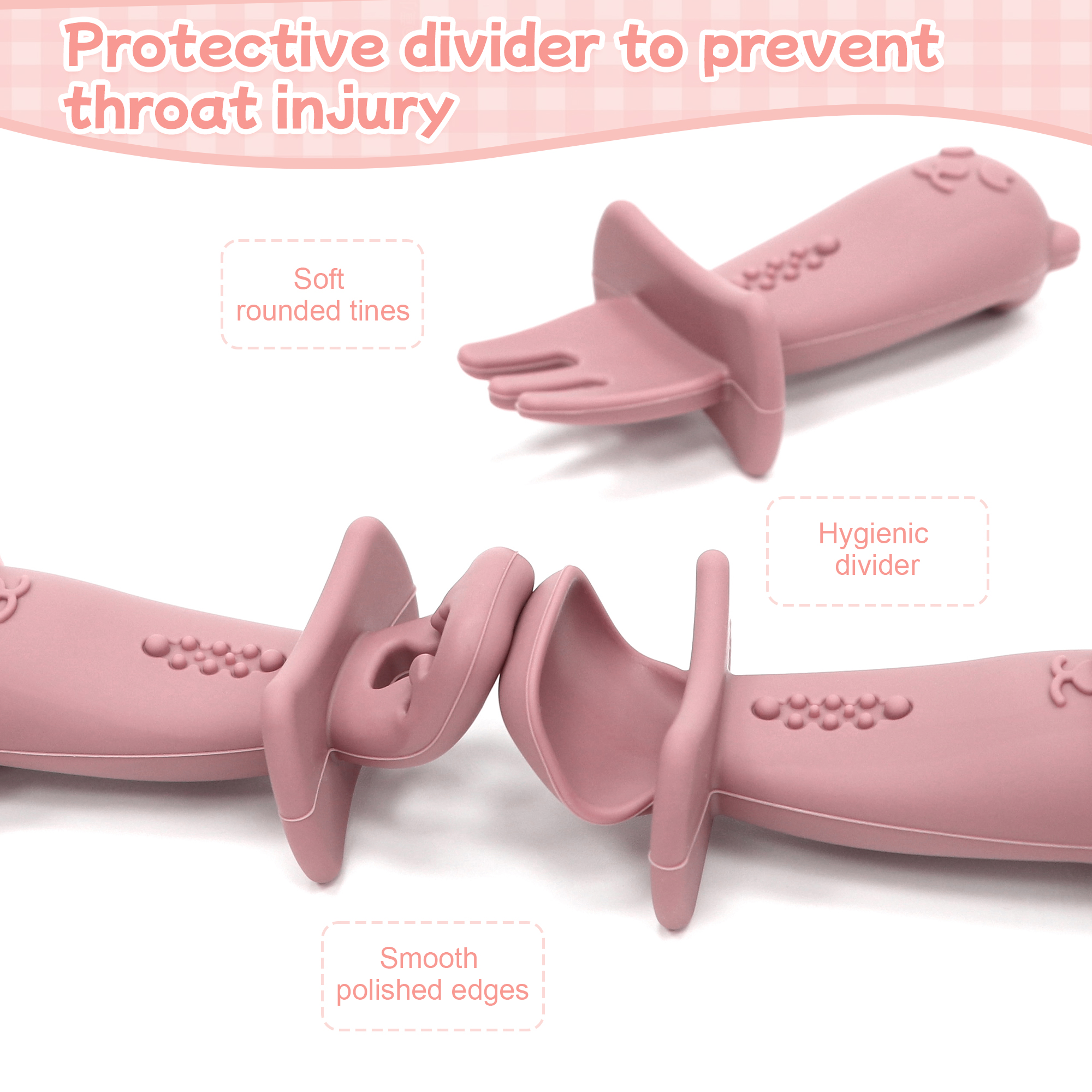 3-piece Baby First Stage Indep - đánh giá và giá Baby Food Utensils Set
